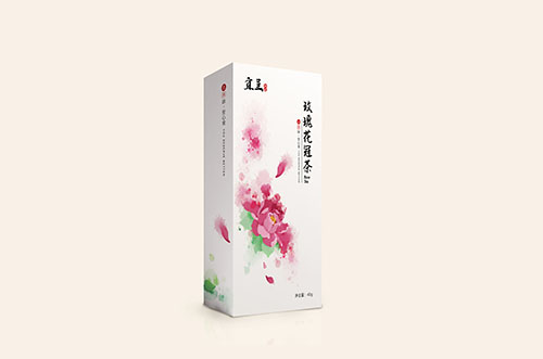 水彩插畫在花茶包裝設計中的作用
